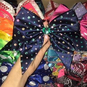 blue maverick bows of london💙